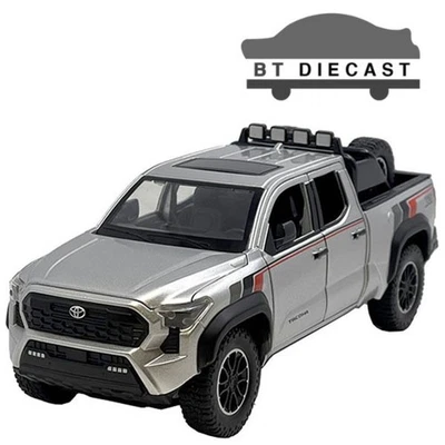 MIJO EXCLUSIVO 2024 TOYOTA TACOMA TRD TODOTERRENO PICK UP 1/24 PLATA H08778-MJS02 Foto 1 de 4