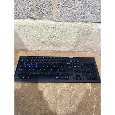 Rapoo 8200M Multi-Mode Wireless Keyboard Black QWERTY (Standard) for Desktop PC - Image 1 of 4