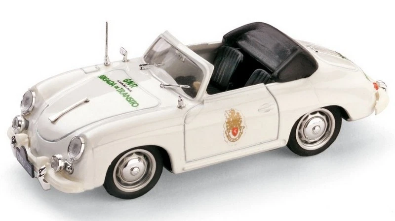 Porsche 356 Portugal Police 1952 open 1:43 BRUMM R198C - Immagine 1 di 1
