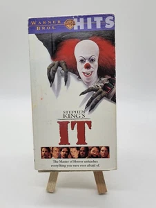 Stephen Kings IT VHS Movie Horror Pennywise (1998) Not Rated - Picture 1 of 6