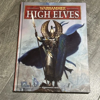 2012 Warhammer Armies Fantasy High Elves Army Book Hardcover - Image 1 of 4