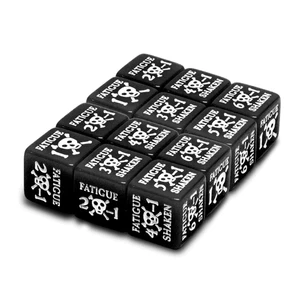 Fatigue Dice Set Black - Picture 1 of 1