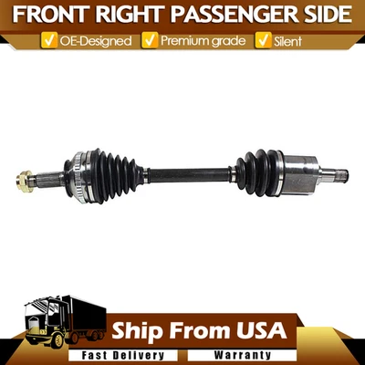 Eje CV del lado del pasajero delantero derecho se adapta a Honda Accord 1990-1993 automático Foto 1 de 4