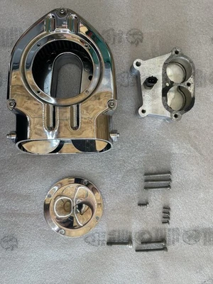 Kawasaki Vulcan 1600 2006 Kuryakyn filtro de aire caja de filtro Foto 1 de 4