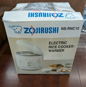 Zojirushi NS-RNC10 Rice Cooker and Warmer, 5.5 cups, NEW in BOX - Picture 1 of 2