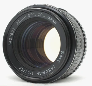 [Near MINT] Asahi Pentax SMC Takumar 50mm F1.4 Lens M42 from Japan #6429527 - Picture 1 of 10