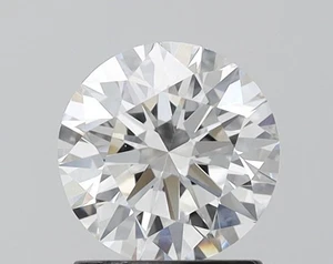 1.29 ct D-VVS2 Round Diamond, IGI Certified Diamond, CVD Lab Grown Loose Diamond - Picture 1 of 8