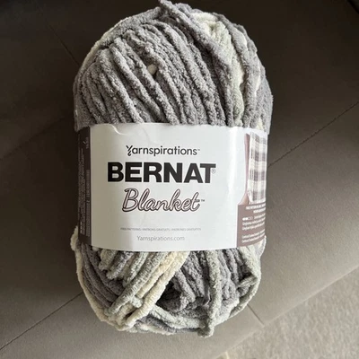 Bernat Blanket Yarn 10.5oz “Silver Steel” - Image 1 of 4