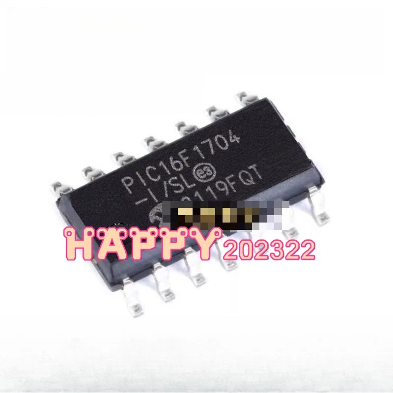 10 piezas NUEVO PIC16F1704 PIC16F1704-I/SL SOP14 #HJ Foto 1 de 1