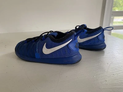 NIKE ZOOM AIR KD 9 GAME ROYAL BASKETBALL SHOES KEVIN DURANT TODDLER US 8 CUTE! - Image 1 of 4