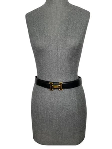 Hermes Leder Wendegürtel Constance H 32 mm Größe 105 - Bild 1 von 3