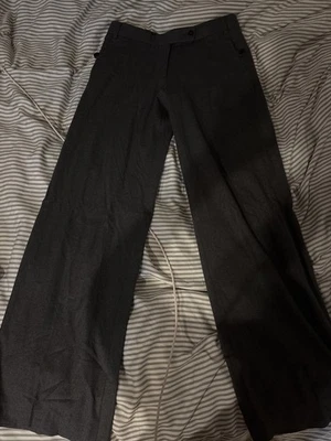 Burberry London Pants Womens 6 Gray Wool Dress Bootcut Trouser Italy - Image 1 of 3