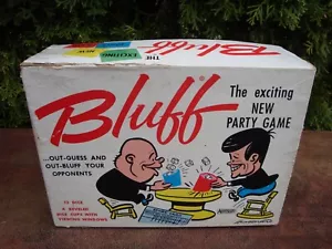 Raro Gioco Dadi Bluff 1963 Kennedy vs Krusciov "Guerra Fredda Baia dei Maiali" Completo - Foto 1 di 9