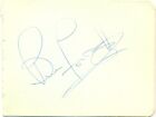 Bruce Forsyth / The DeCastro Sisters signed autograph album page 1960s