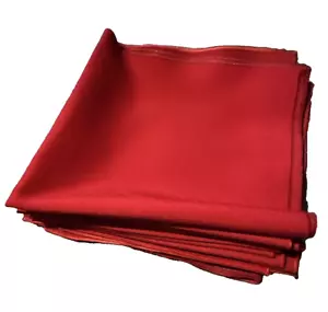 Rote Stoffservietten Elegant Weihnachten Tischdeko Wiederverwendbar 12 Stück Vintage - Bild 1 von 13