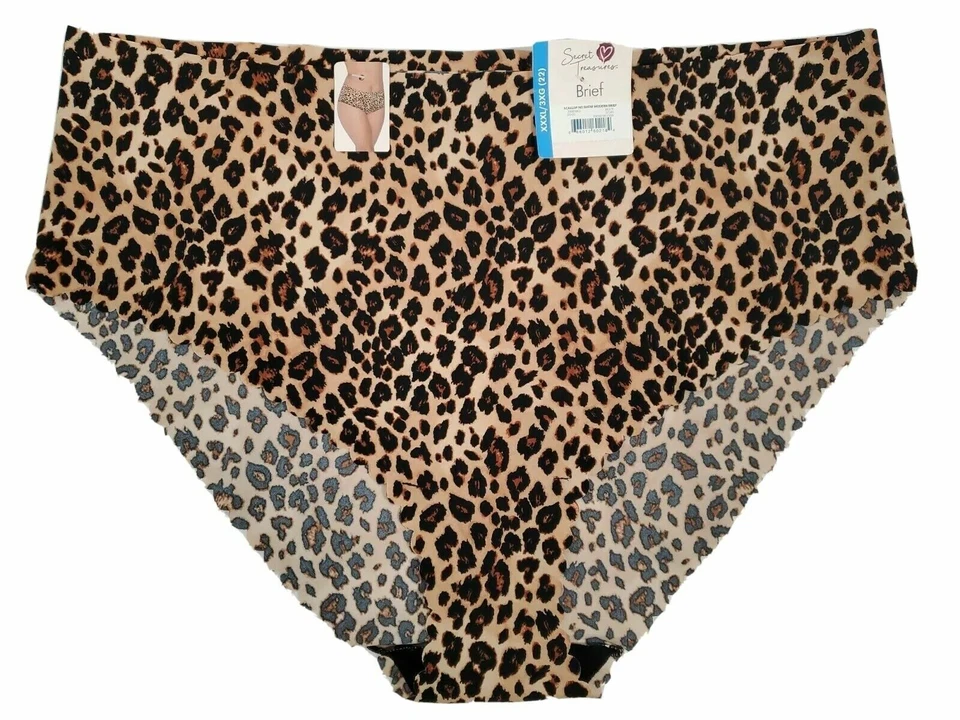 Secret сокровища бриф трусики XS (0-2) женщин леопард сексуальное нижнее белье новый - Изображение 1 из 4