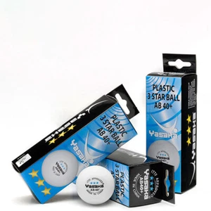 Yasaka AB40+ 3 Star Table Tennis Match Ball 3 Pack - Picture 1 of 1