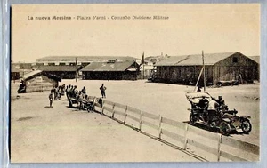La nuova Messina Piazza d'armi Comando Divisione Militare PC 1909 Alterocca - Foto 1 di 1