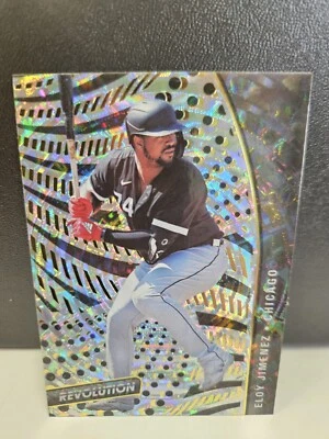 2021 Panini Chronicles - Revolution Fractal #98 Eloy Jimenez - Image 1 of 4