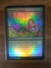Abundant Harvest FOIL NM Modern Horizons 2 MH2 MTG