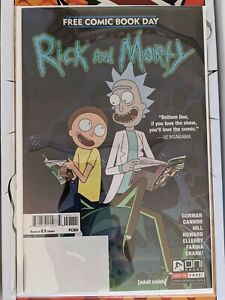 Rick and Morty #1 Free Comic Book Day 2017 Oni Press Adult Swim