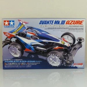 UK Stock - Tamiya 95464 Mini 4WD Pro 1:32 Avante Mk.III Azure Polycarbonate body - Picture 1 of 1