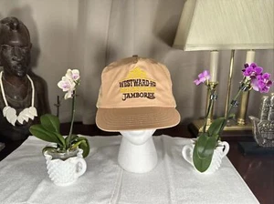 Vintage SnapBack HAT Hotel Casino Las Vegas RARE VG+ Shape WESTWARD-HO Grubstake - Picture 1 of 9