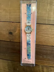 METROPOLITAN MUSEUM OF ART New York Mt. Fuji Spring Blossoms Uhr Neu Originalverpackt - Bild 1 von 8