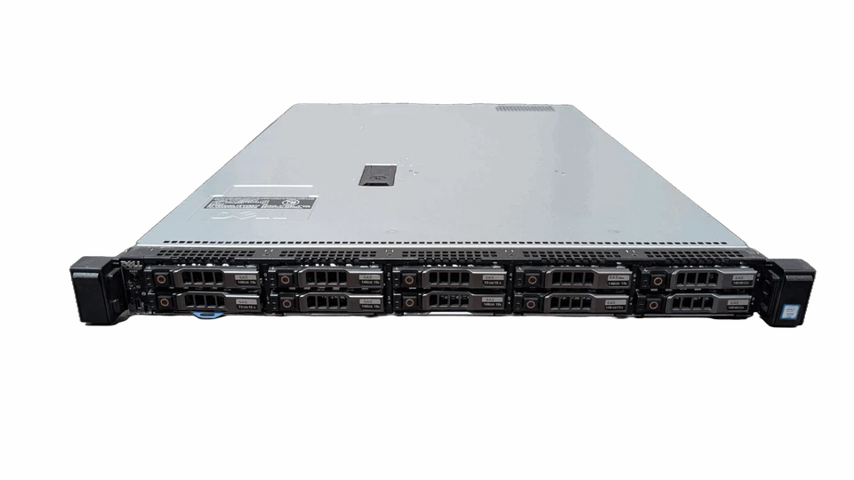 Dell PowerEdge R430 10SFF 1U Server 2x E5-2670 v3 | 16gb | 10x Trays | Rails - Image 1 of 3