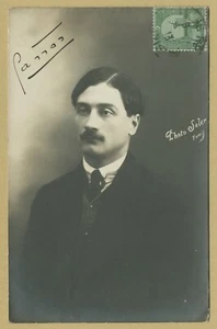 Roland Garros (1888-1918) - aviatore pioniere francese - rara foto firmata - 1918 - Foto 1 di 2