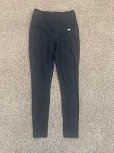SKETCHERS Leggings donna taglia S nero tasche - Foto 1 di 4