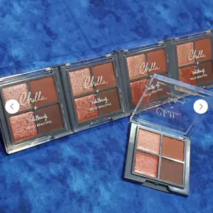 Lot of 4 ~ CHELLA Hello Beautiful ~ Blushing Rose Eyeshadow Palette 4.4g/.15oz - Picture 1 of 7