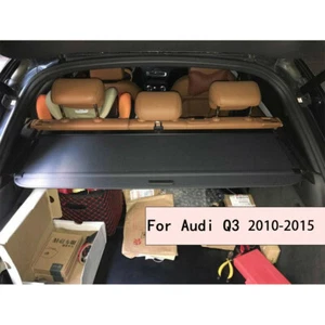 Car Rear Trunk Cargo Cover For Audi Q3 2010-2015 Black Security Shield Shade - Picture 1 of 5