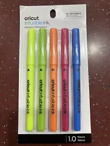 Cricut Infusible Ink Pens Markers Neons Brand New Sealed - Picture 1 of 2