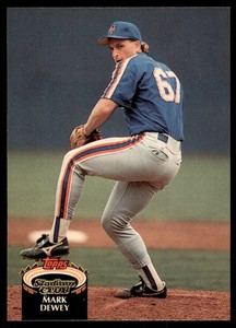 1992 Stadium Club Mark Dewey New York Mets #817