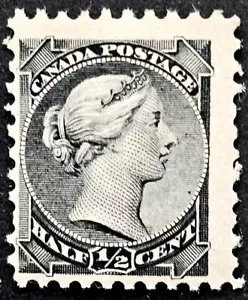 Canada #34 1/2c Small Queen F-VF Mint OG NH - Picture 1 of 2