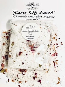 LOVE DRAWING BATH SALTS ATTRACT DESIRES ROMANCE RELATIONSHIPS HOODOO WICCA MAGIC - Picture 1 of 2