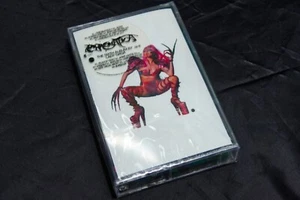 LADY GAGA CHROMATICA TRANSPARENT GREEN CASSETTE TAPE w/ HYPE STICKER - Picture 1 of 9