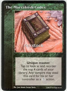 The Marrakesh Codex x1 Promo VTES Jyhad - Picture 1 of 1