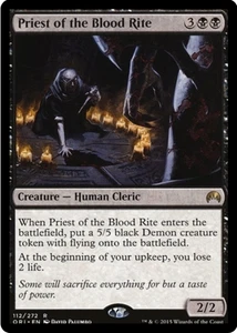 Priest of the Blood Rite 112/272 Magic Origins MTG Rare - Picture 1 of 1