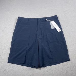 Cutter & Buck CB DryTec Golf Shorts Men 34 Navy Performance Moisture-Wick NWT - Picture 1 of 10
