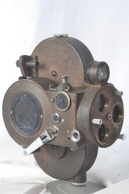 Câmera de Filme Vintage Victor Animatograph Cine 16mm Modelo 4 Muito Bom Estado Apenas Corpo. - Imagem 1 de 4