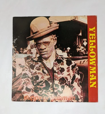 Yellowman – Duppy Or Gunman LP Vinyl Volcano 1980s– Reggae Dancehall Album - Image 1 of 4