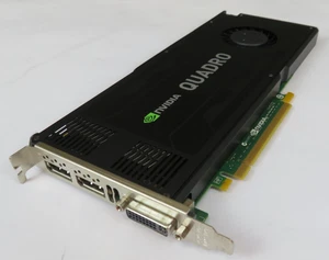 VCQK4000-T PNY NVIDIA Quadro K4000 3GB GDDR5 GPU Graphics Card - Picture 1 of 4