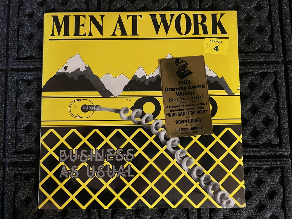 Men At Work Business As Usual Lp Record Vinyl Mint Sealed 37978  1982 With Hype - Image 1 of 2