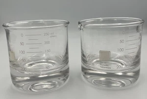 Vajilla Periódica Laboratorio Vaso Rocas Vasos (Juego de 2) Nuevo En Caja - Imagen 1 de 8