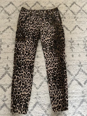 Женские брюки Ashley Mason с анималистическим принтом размер 9 - Изображение 1 из 4