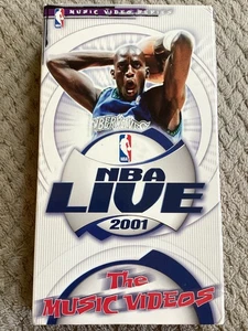 NBA Live 2001: The Music Videos (VHS, 2000) Michael Jordan Beastie Boys Rare OOP - Picture 1 of 4