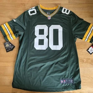 Jimmy Graham Green Bay Packers Nike Authentic Game Jersey Men's Large #80 New - Picture 1 of 10