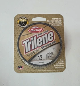 Berkley Trilene 100% Fluorocarbon 12lb Test Angelschnur 200yd Spule klar - Bild 1 von 1